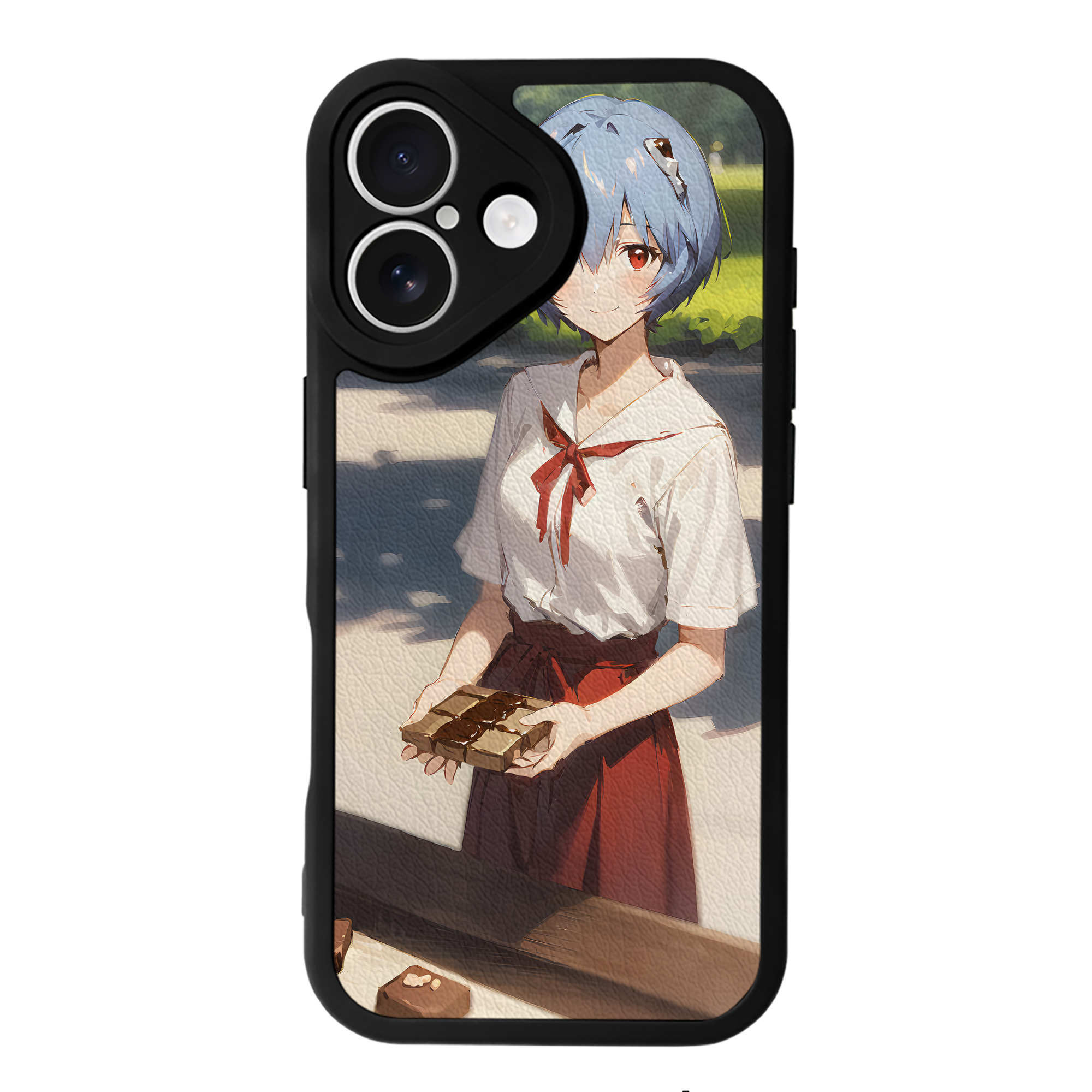 （画像用） EVA 新世紀エヴァンゲリオン 【iPhone 16シリーズ対応】シリコンスマホケース（レザー調） 材質：シリコン
